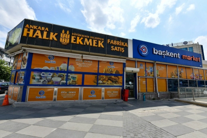 Ankara Büyükşehir'in Başkent Marketi'ne yoğun ilgi